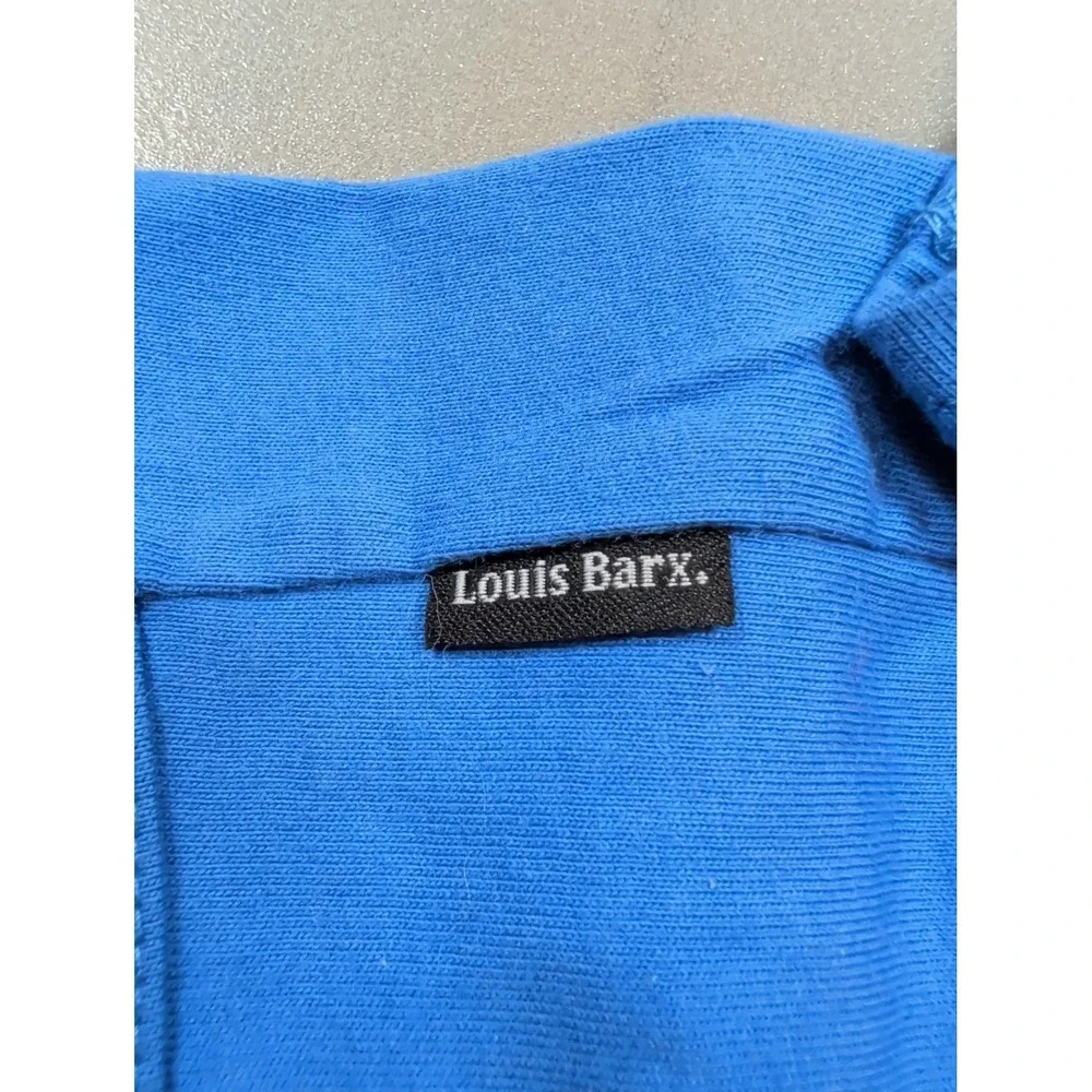 Louis Barx Best Dog Ever Blue Cotton Pet T-Shirt Size Small‎ Embroidered Shirt
